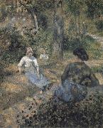 Camille Pissarro Peasants resting oil